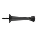 DOOR STOP RIGID SQ MAT BLK 3IN