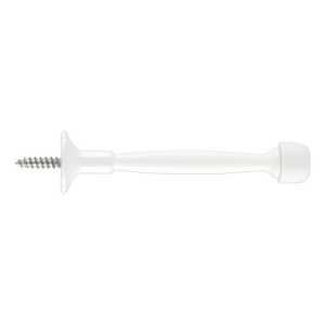DOOR STOP RIGID WHITE 4IN     