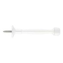 DOOR STOP RIGID WHITE 4IN     