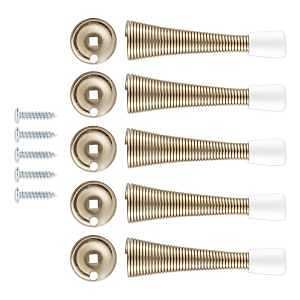 DOOR STOP SPRING SATIN NIC 3IN