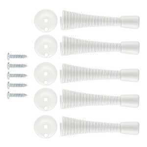 DOOR STOP SPRING WHITE 3IN    