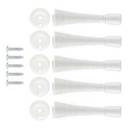 DOOR STOP SPRING WHITE 3IN    