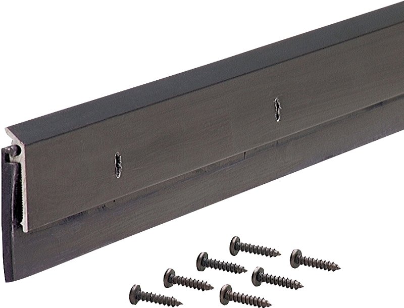 DOORSWEEP ALUM/RUBR BRNZ 36 IN
