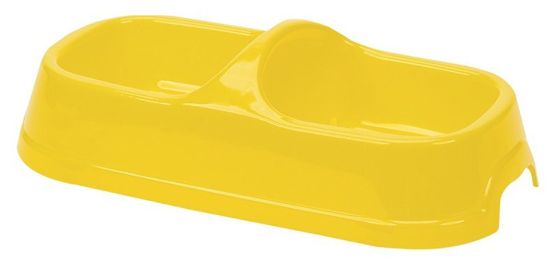DOUBLE DINER PLASTIC RED LARGE