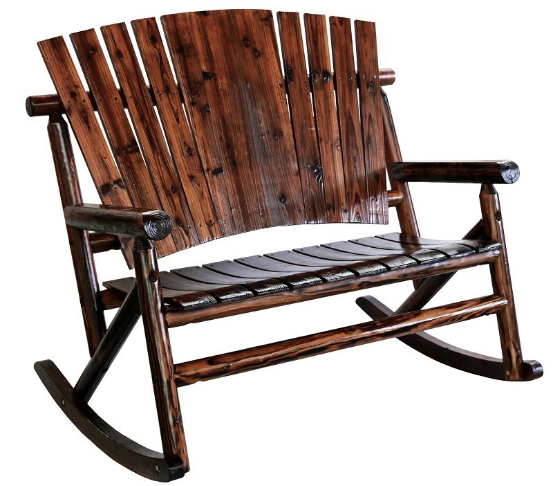DOUBLE ROCKER BROWN 20IN DEPTH