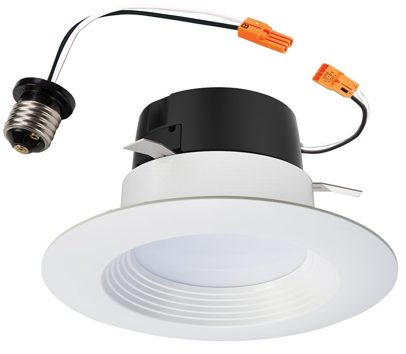 DOWNLIGHT LED MAT WHITE 8W 4IN