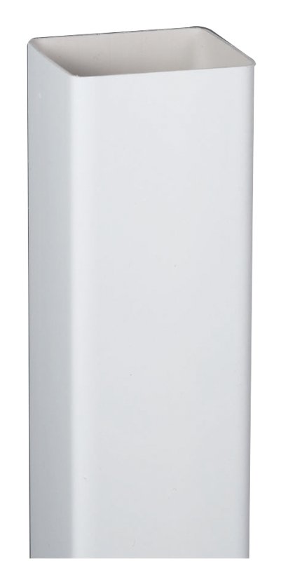 DOWNSPOUT CONTEMP SQ WHITE 2IN