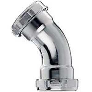 DRAIN ELBOW 1-1/2 45DEG 22GA  