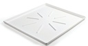 DRAIN PAN WASHMACH WHITE W/PVC