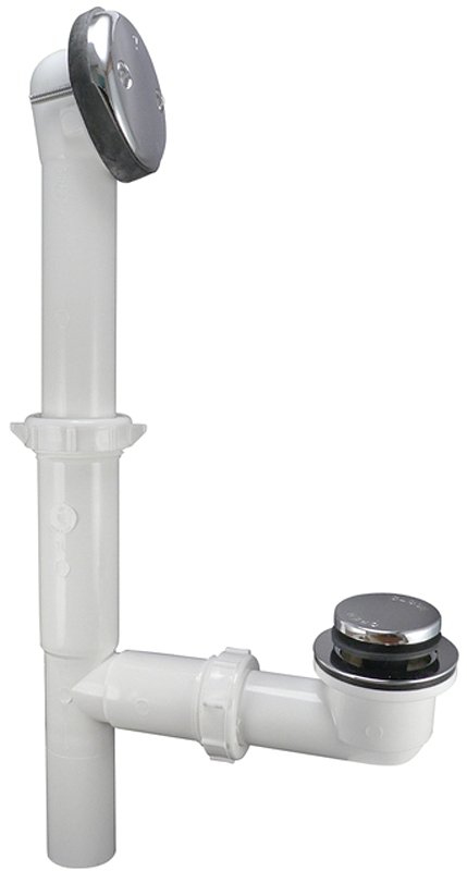 DRAIN STOP BATH FOOT POL CHRM 
