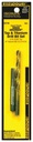 DRILL BIT SET 5/16-18NC/#F 2PC