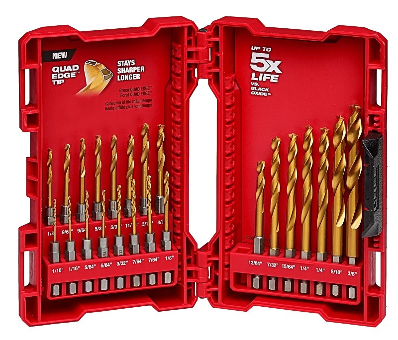 DRILL BIT TITANIUM 23 PC      