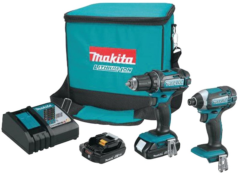 DRILL/DRIVER 18V KIT LITH-ION 