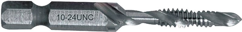 DRILL/TAP BIT HEX SHANK 10-24 