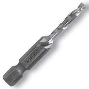 DRILL/TAP BIT HEX SHANK 8-32  