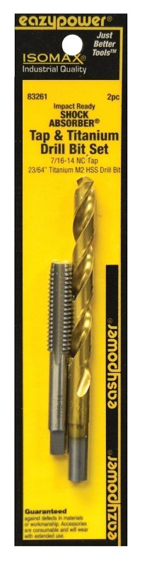 DRILLBIT SET 7/16-14NC/23/64IN