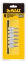 DRIVE BIT SCREW 3/8 DRIVE 6PC 