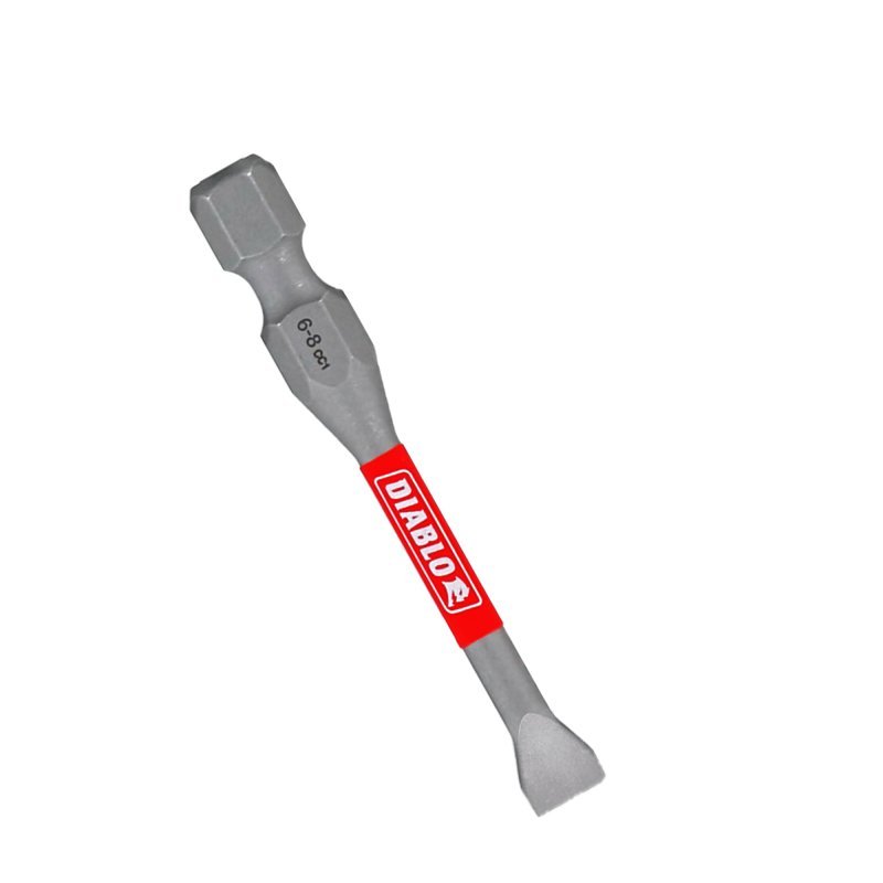 DRIVE BIT SLOTTED SL6/8 X 2IN 