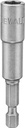 DRIVE SOCKET MAG HEX 1/4IN    
