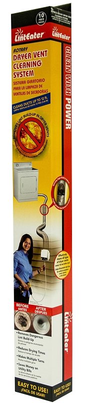 DRYER VENT CLEAN SYSTEM 10PC  