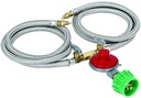 DUALHOSE REG SS LPG 15PSI 36IN