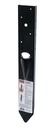 E-Z MENDER PLATE BLACK 4 X 4IN