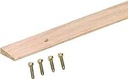 EDGING TILE REDCR OAK1X36 IN  