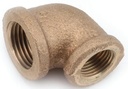 ELB0W RED BRASS 90DEG 3/4X1/2 