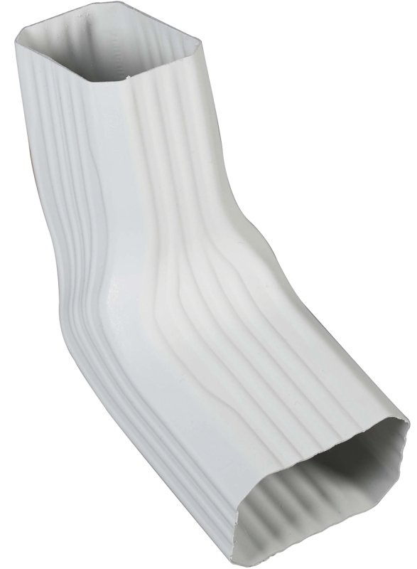 ELBOW GUTTER VINYL WHITE 2X3IN