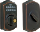 ELECTRONIC DEADBOLT AGED BRNZE