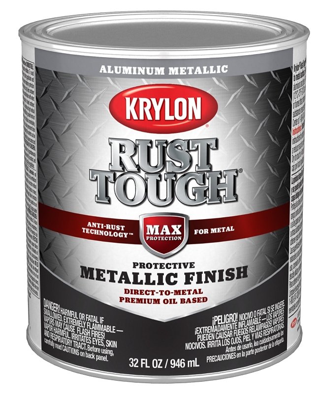 ENAMEL METALLIC ALUMINUM QT   