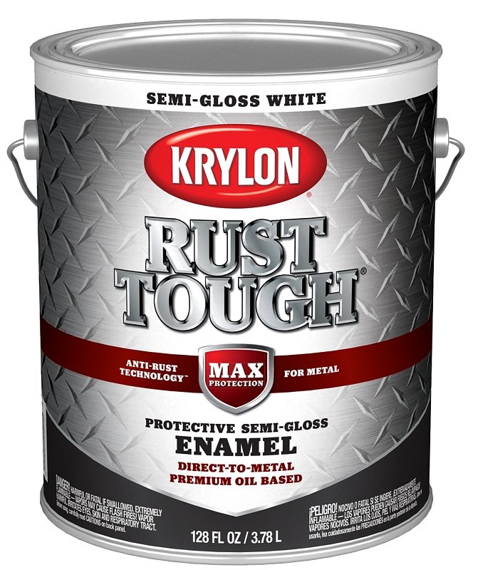 ENAMEL SEMI-GLOSS WHITE GA    