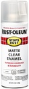 ENAMEL SPRAY RUST MAT CLR 12OZ
