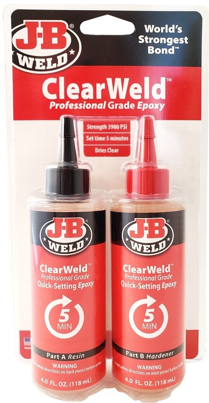 EPOXY PROFESSIONAL CLEAR 8OZ  