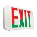 EXIT SIGN LED SELF PWR RED/GRN