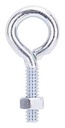 EYE BOLT STL 3/16X1-3/8IN ZINC