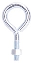 EYE BOLT STL 3/8X3-3/16IN ZINC