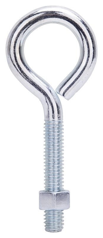 EYE BOLT STL 3/8X4IN ZINC     