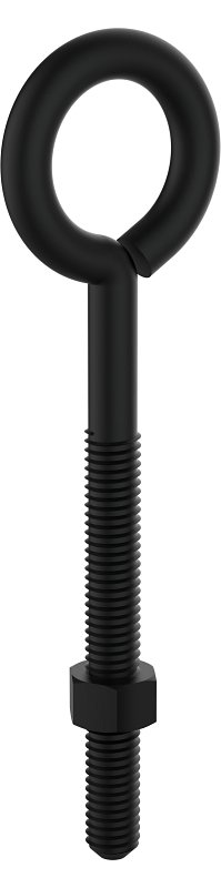 EYEBOLT STORMSHINE W/NUT 3/8X5