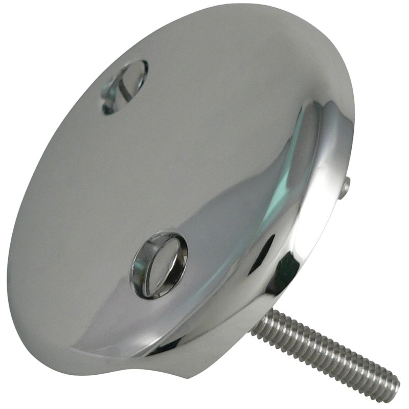 FACEPLATE BATH DRAIN CHROME   