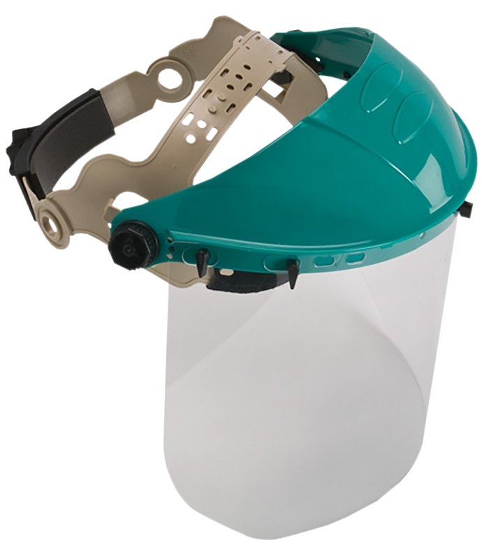 FACESHIELD W/VISOR ADJUSTABLE 