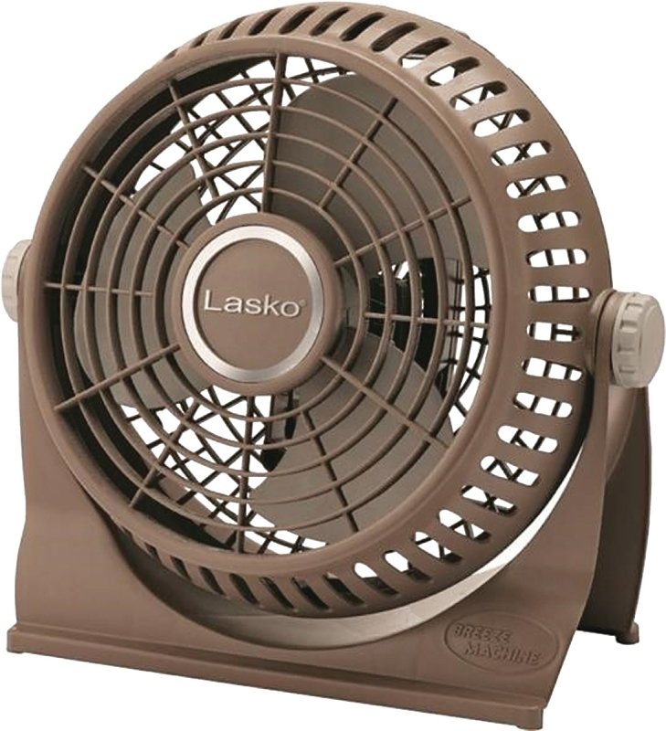 FAN FLOOR 3-SPEED 10IN BROWN  