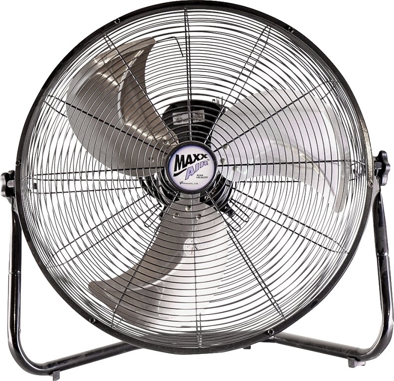 FAN FLOOR 3-SPEED 20IN BLACK  