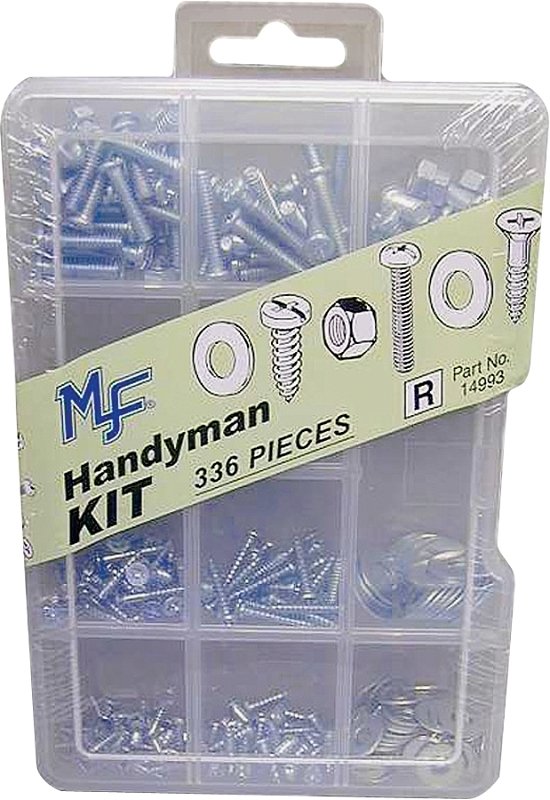 FASTENER ASSORTMENT 336PCS    