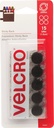 FASTENER VELCRO COIN 5/8IN BLK