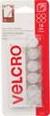 FASTENER VELCRO COIN 5/8IN CLR