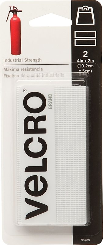 FASTENER VELCRO STRP 2X4IN WHT