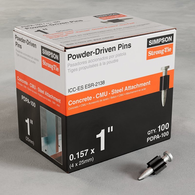 FASTENING PIN GALV 0.3 X 1IN  