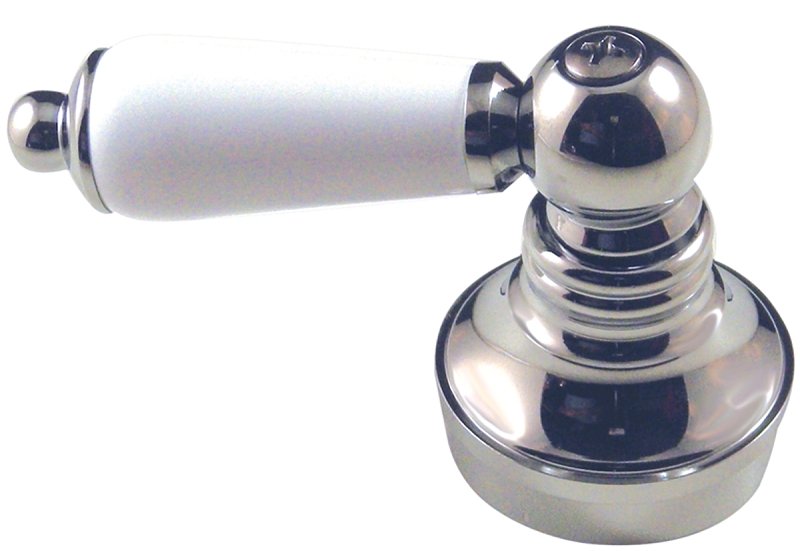 FAUCET HANDLE LEVER CHROME    