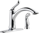 FAUCET KITCHEN 1HNDL CHR W/SPR
